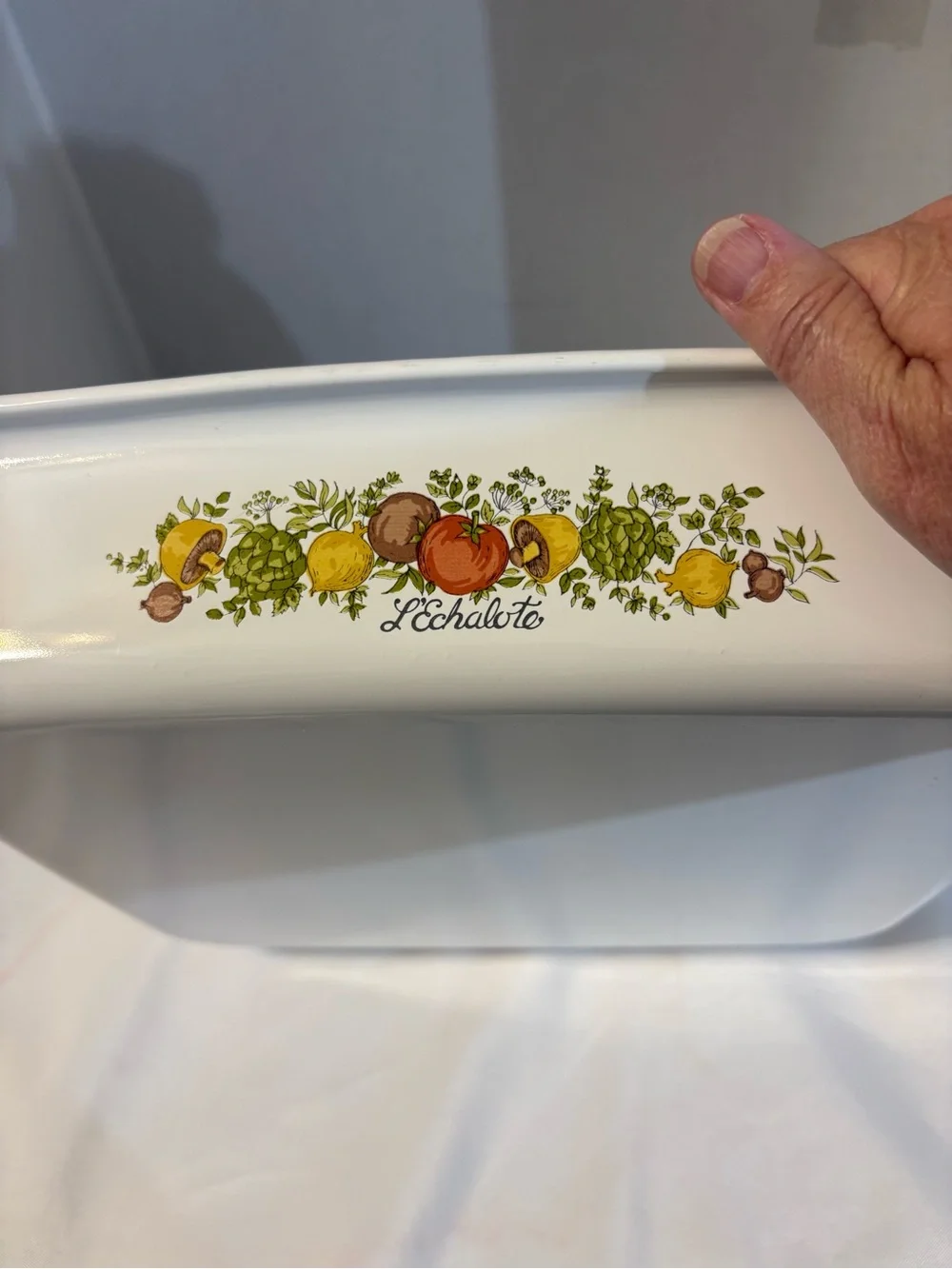 CorningWare Spice of Life lasagna pan featuring  